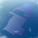 바다 태양광발전소 이미지