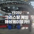 여수해상케이블카 주식회사 | [여수 가볼 만한 곳 추천] 여수 크리스탈 캐빈 해상 케이블카 / 도토리 캐리커처 후기!!