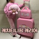 새콤달콤 캐치티니핑 캐리어 하츄핑 여행가방 솔직후기