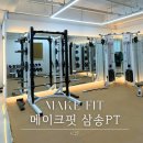 메이크 핏(Make Fit) | 삼송역 PT 새로운 헬스장 오픈 기념 메이크핏에서 피티 받고 왔어요! MAKE FIT