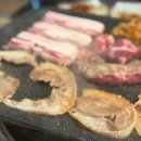 국가대표정육점이편한점 | 수원 고기집 국가대표고기집 인계점 셀프바 이용 가능한 가성비 고깃집