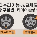 대전광역시자동차정비업협동조합 | 펑크 수리 가능 vs 교체 필수 상황 구분법 - 타이어 손상 가이드
