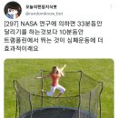 달리기 33분 하는것 보다 효율적이라는 운동 이미지