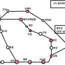 제주철도노선도(Jeju Train map) 이미지