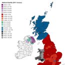 영국인들의 민족 정체성 지도 이미지