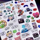 [스티키블루] 스플래툰 씰스티커 제작했어요