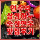 언주역 삼정하누 역삼동 숙성 한우 맛집 후기