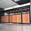 창촌리 쓰레기분리수거장 | 넥산 캐노피 설치사례 안양 석수동 빌라 분리수거장 공사 후기~!