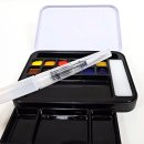 자연 표현 감성 수채화(야) | 알파 수채화(AWC) 물감으로 곰젤리 그리기와 겨울 풍경 어반스케치