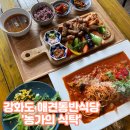 강화도애견동반식당:)프라이빗룸에서 먹은 ‘농가의 식탁’ 후기