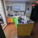 일산 좁은 주방 싱크대 리모델링 시공 후기｜하부장 교체부터 타일·후드 설치까지 완벽 변신!- 산들...
