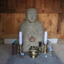 진주 용암사지 석조지장보살좌상 | 진주 용암사지 석불(晉州 龍岩寺址 石佛).경남