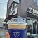 커피한잔의 추억 | [인천/송도] 버터크림라떼맛집 세인트커피 송도본점 주차, 방문 후기
