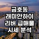 대현산공원(간) | 금호동 래미안하이리버 급매물 시세 분석 지금이 타이밍인 이유와 실거주 후기