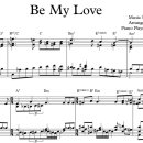재즈 피아노 . 'Be My Love' . 악보 재즈 발라드 | 솔로 피아노 | Acoustic Ballad 이미지