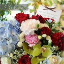 [결혼식축하화환]축하3단화환 가격 착한꽃배달 결혼신 화환 꽃배달/고양시 일산 화정꽃집 이미지