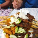 대풍에너지 | 용산역 술집 [라우파삿] 불맛 가득한 사테 꼬치구이 세트 2차로 딱이야