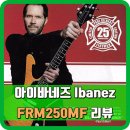멋진 일렉기타 아이바네즈 Ibanez FRM250MF 리뷰 - 폴 길버트 25주년