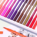 붓펜으로 하는 캘리그라피 이미지