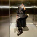 더현대 레이로우 LAYLOW 핏 예쁜 스웻셔츠 코디 여자 맨투맨 원마일웨어 쇼핑