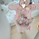 행복한 자수 이야기 | 행복한꽃순이 과천 / 과천지식정보타운 꽃집에서 만난 기분 좋은 꽃선물 후기