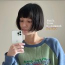 단발머리 이미지