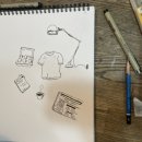 오후의 일상 스케치 이미지