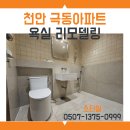 쌍용극동아파트 | 천안 극동아파트 욕실리모델링 후기 | 천안 쌍용동 스타일