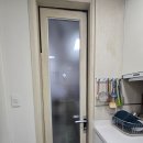 상록센트럴빌딩 | 화성 아파트 세탁실 문 도어 불투명 유리 교체