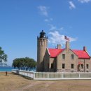 오대호 맥키낵 다리 (Mackinac Bridge, Michigan State) 이미지