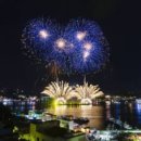 여수밤바다 불꽃축제 이미지