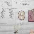 캘리그라피&천아트 이미지