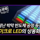 엄청난 박막 반도체 공정이 등장했다! 마이크로 LED 디스플레이 양산 가능..?! [안될과학 긴급과학] 이미지