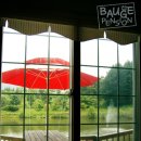 호수가에 펜션 이미지