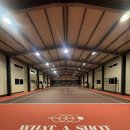 테니스장 앞 | [테니스]일산 실내테니스장 왓어샷테니스장 일산 대관 후기