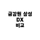 금감원과 삼성 DX, 어디가 더 좋을까? 현실 취업 고민 비교 분석