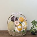 안녕;언니 | 안녕프루트 과일바구니 대만족 후기! 새언니 출산선물로 감동 전하기 (+늦은 밤 칼답 상담)