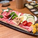 수성네거리2 버스정류장 옆 | 수성구 범어네거리 맛집 오호리준 범어직영점, 한우우설야끼니꾸+삿뽀로 생맥으로 일본 감성 즐기기