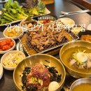 컴포즈커피시흥거모점 | 시흥 거모동맛집 | 강경불고기 시흥거모점, 숯불돼지불고기 한우육회 비빔냉면 후기