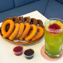 라베니체4차 화장실 | 라베니체 데이트 필수 코스, 주문 즉시 튀겨낸 바삭한 츄러스와 두쫀쿠 맛집,-"핑크 트럭 츄러스" 김포