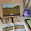 오늘도 그림, 캔버스에 아크릴화 이미지