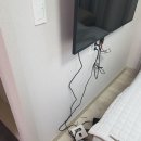 벽걸이티브이tv티비방문설치셋톱 이미지