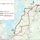 대청호둘레길(대청호오백리길) 1~16구간 초창기 지도 -2010년도- 이미지