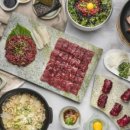 육회한 뭉티기 이미지