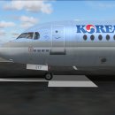 [최종버젼] Korean Air Fokker 100 for DA Fokker70/100 (다운로드 링크 추가) 이미지