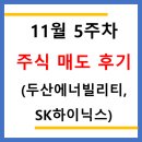 두산에너빌리티(주) | 11월 5주차 단타 : 두산에너빌리티, 하이닉스 매도 후기