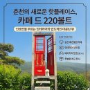 광성카서비스 | [춘천 애견동반 카페] 레고가 가득한 웅장한 뷰 맛집, '카페드220볼트' 솔직 후기