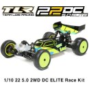 용산알씨 최신형 1/10 22 5.0 2WD DC ELITE Race Kit, Dirt/Clay 이미지