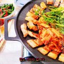 산북농장 | 기행 식객 허영만 게스트 김동준 미나리농장 탐방에서 소개한 문경 산북 단산 미나리의 미나리삼겹살...