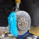 원모터스 | 수원 호매실동 광택맛집 원모터스 형광 캘리퍼도색 후기